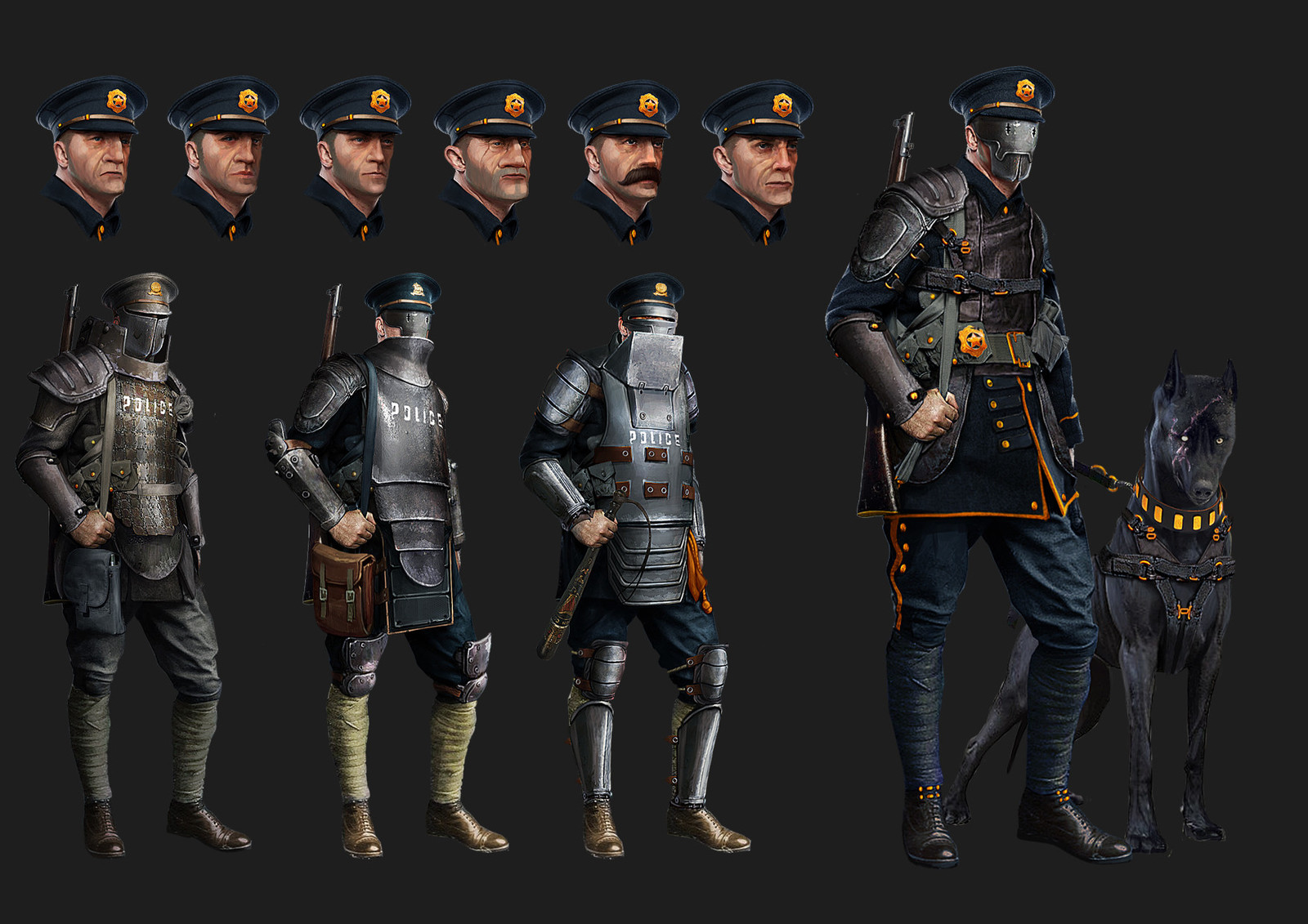 Police Officer-Concept by Vlad Ricean