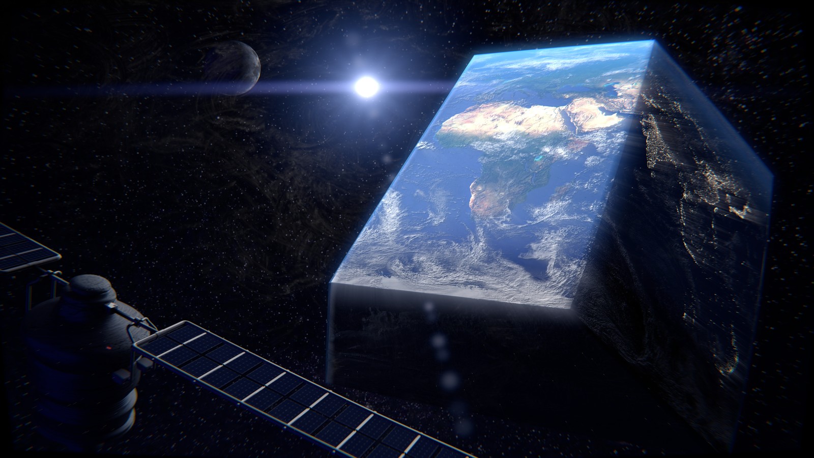 Artstation Trapezoid Earth Michael Prananto Thus, for a backfill subjected to a surcharge q at the top, the active earth pressure distribution is trapezoidal, as shown in fig. artstation trapezoid earth michael