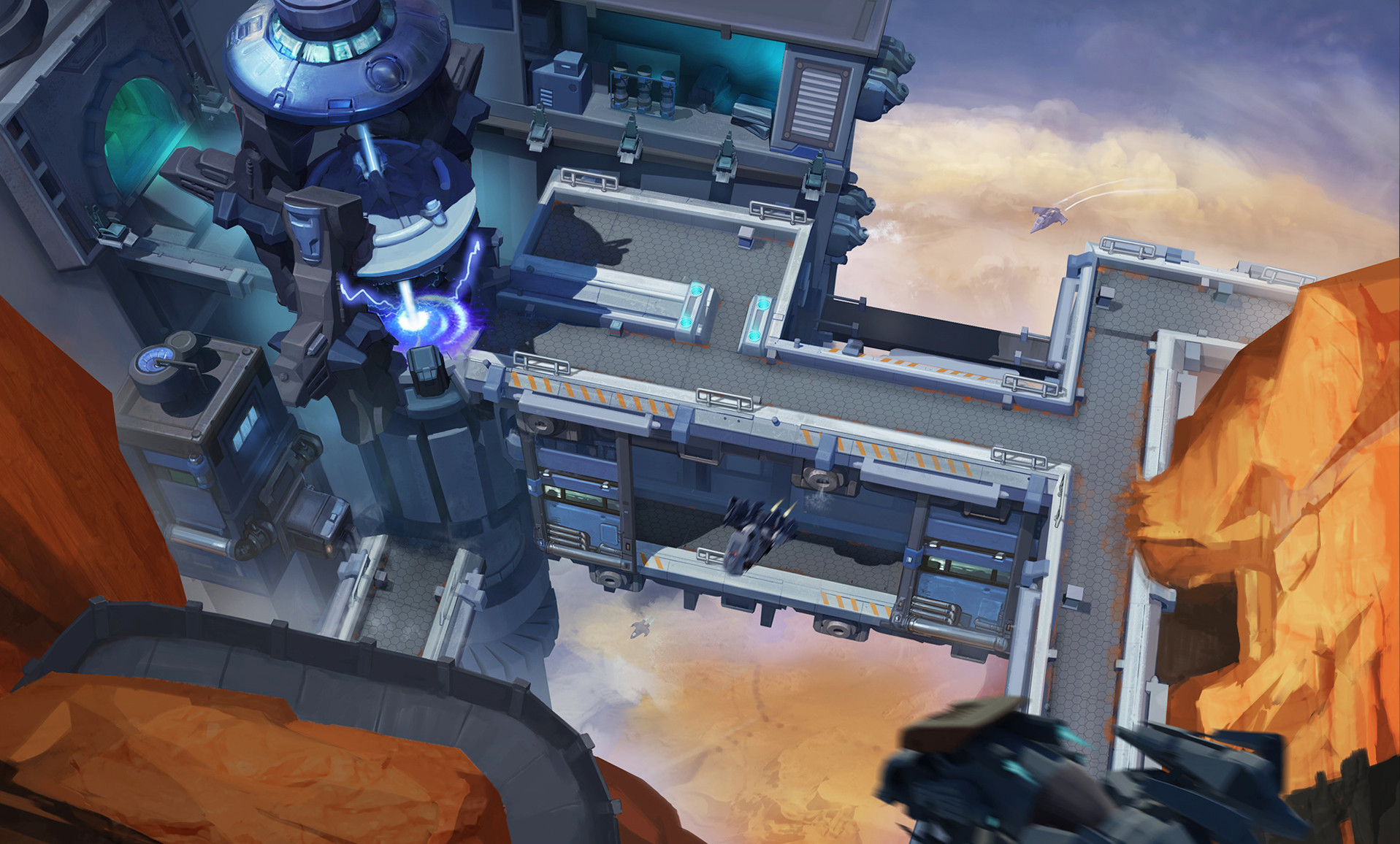 ArtStation - High-tech factory