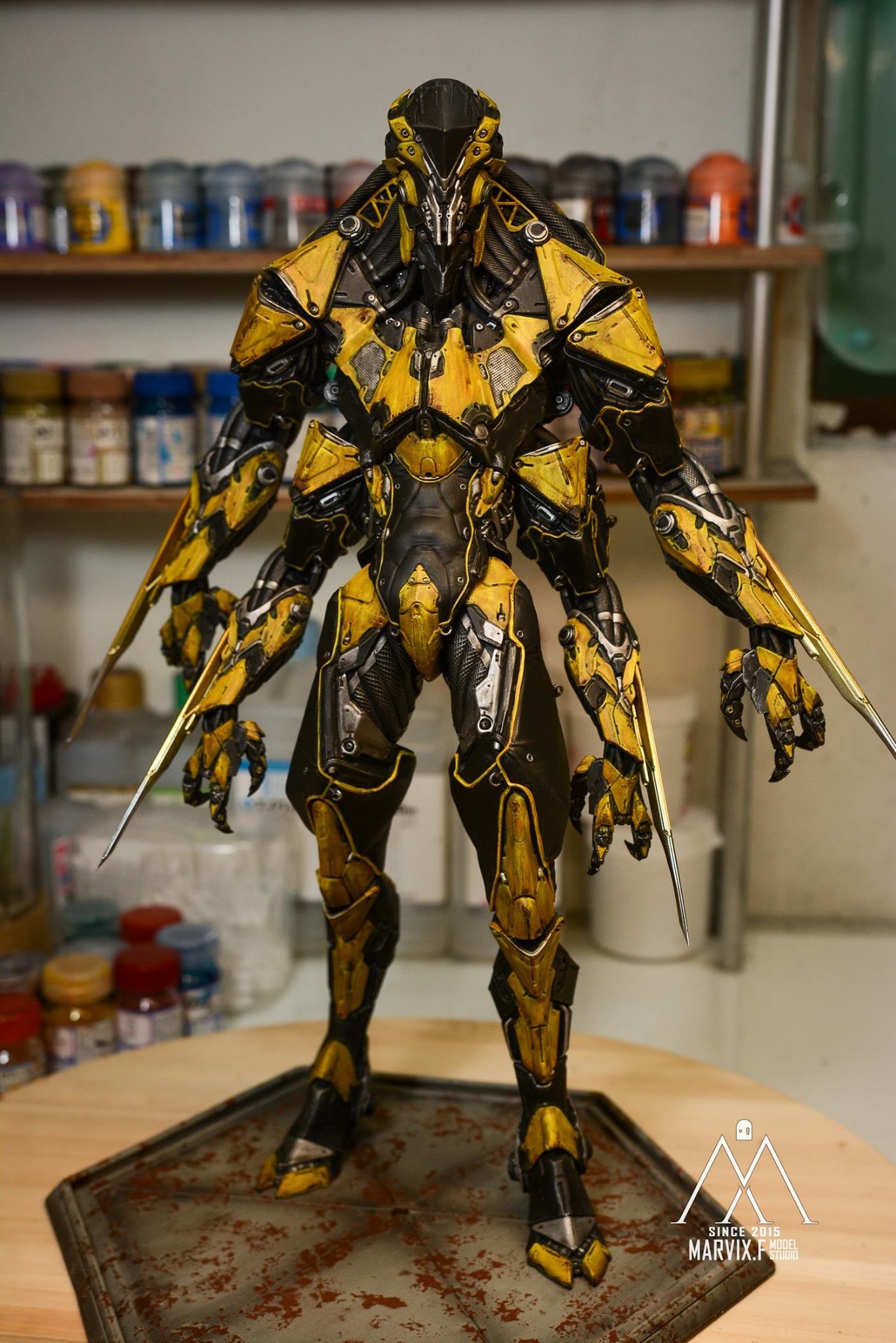 Marco Plouffe (Keos Masons) - WASP painted by Marvix.F Model Studio