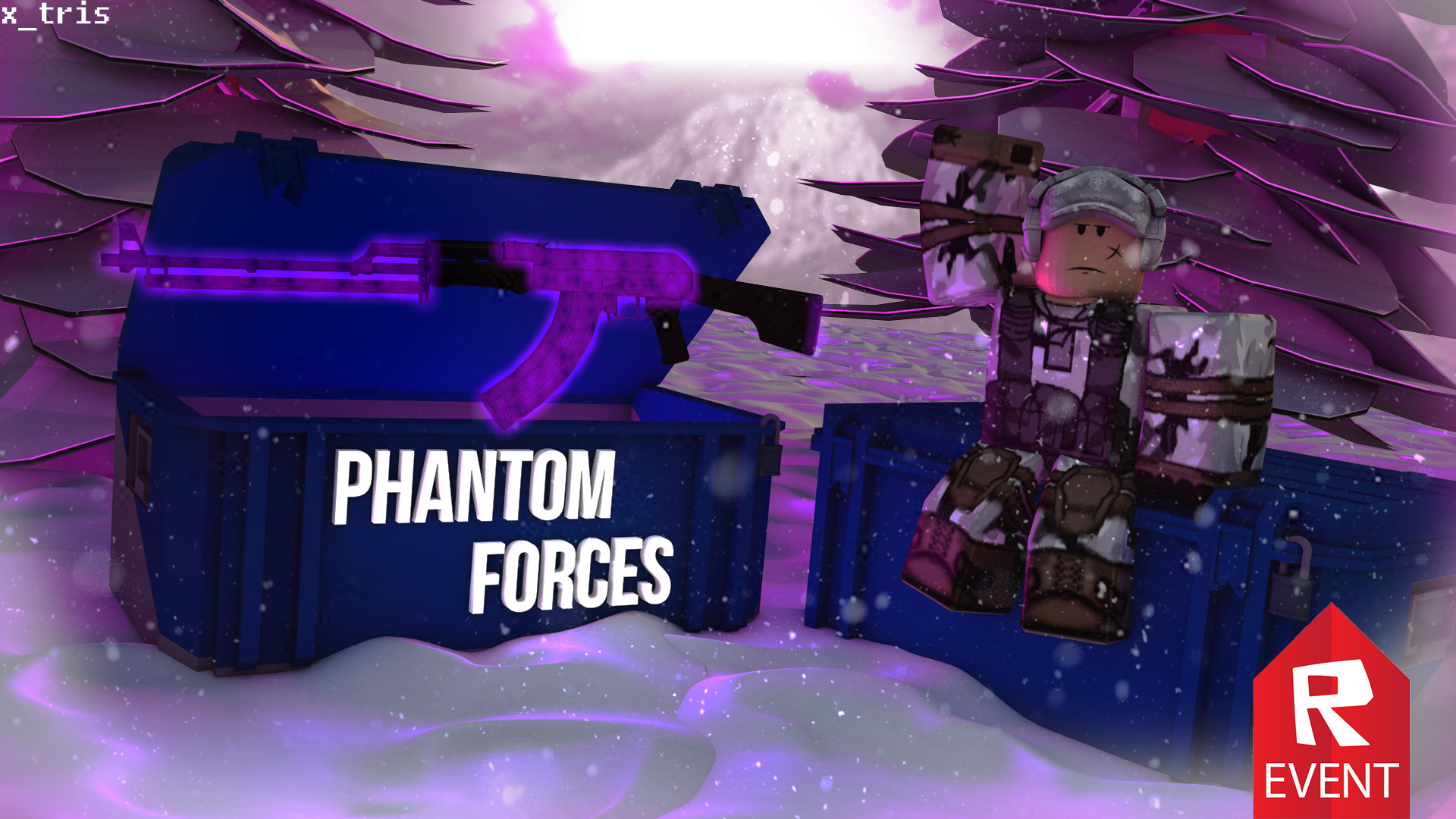 Artstation Phantom Forces Ui Update Thumbnail Tristan - phantom forces ui update thumbnail