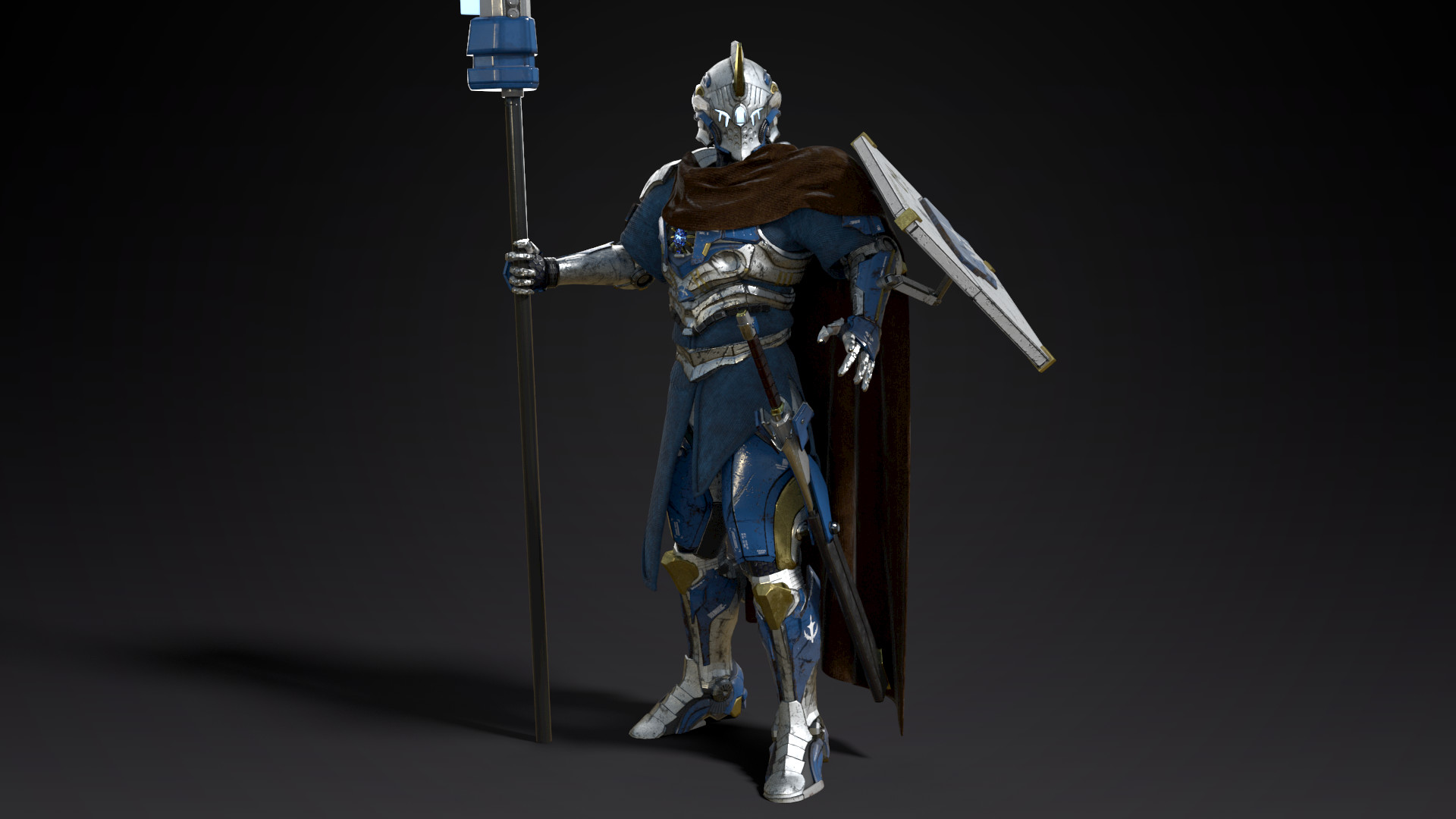 ArtStation Sci fi Knight