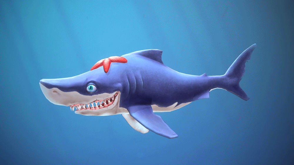 Artstation Cartoon Shark Marcel Felis