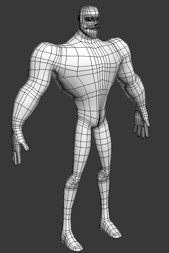Artstation Wrestler 3d Model Brian O Sullivan