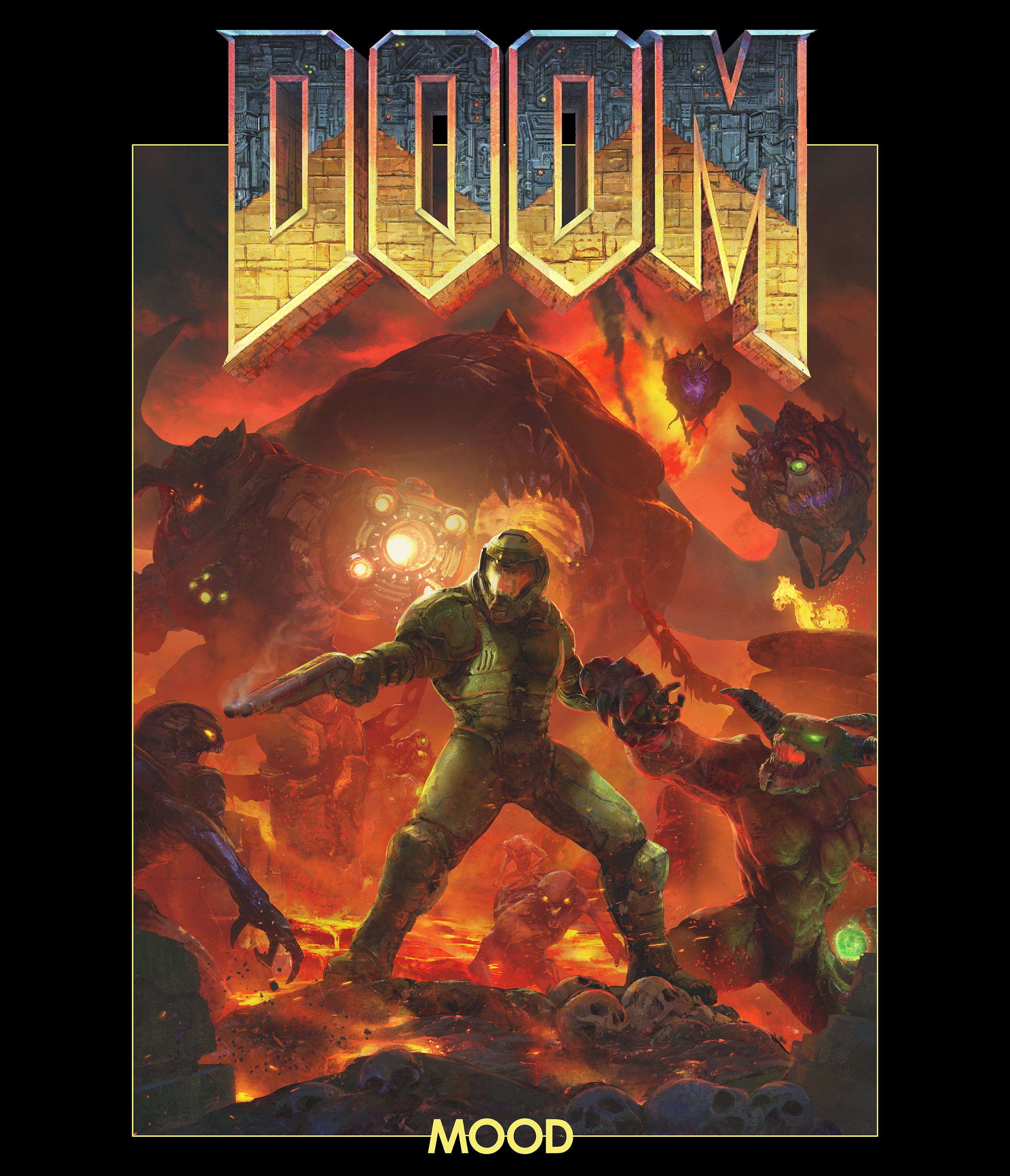 Дум 1 постер. Doom 2016 обложка. Doom 2016 палач рока. Doom 2016 обложка. Doom 1993 poster.
