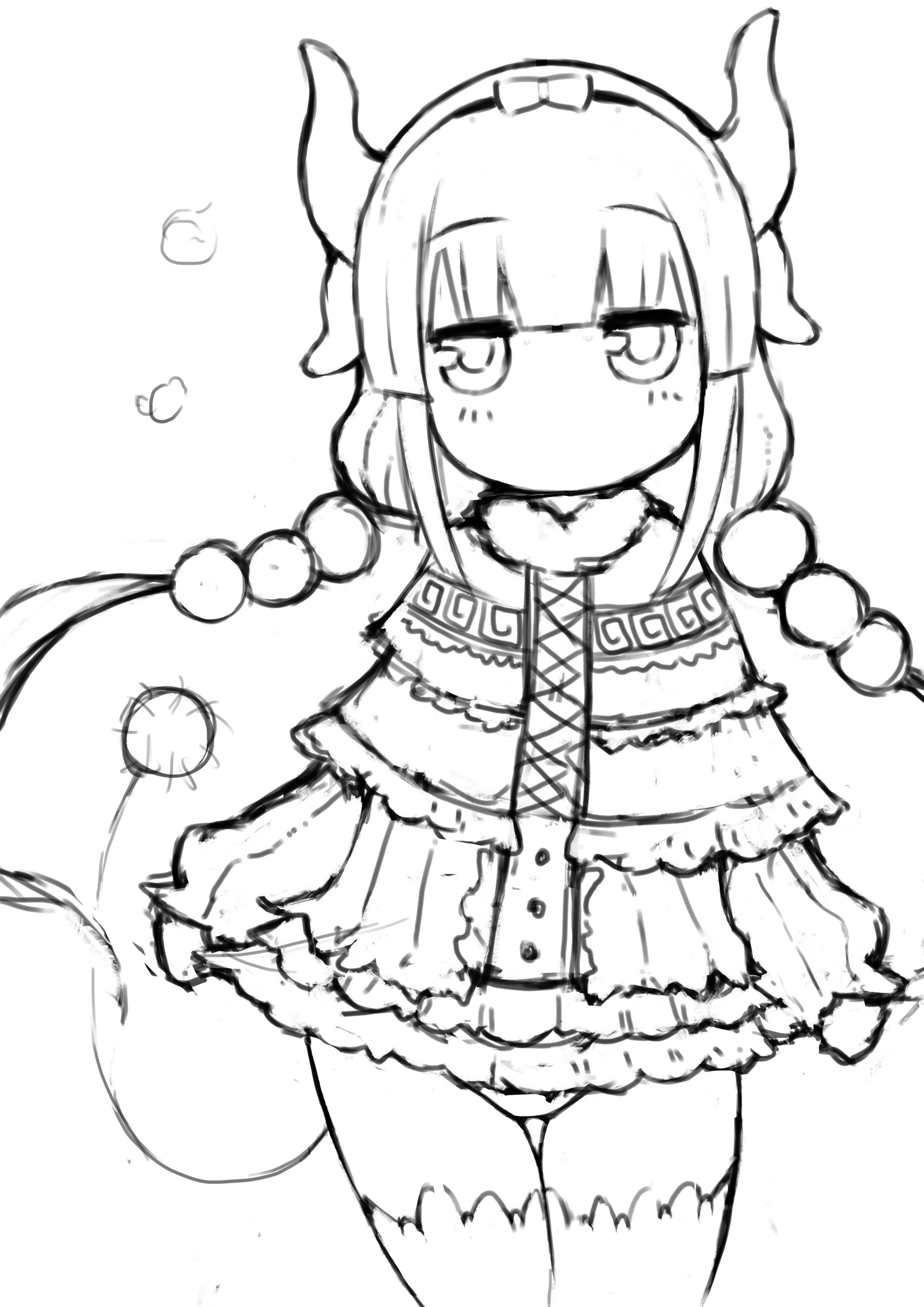 Kanna Coloring Pages