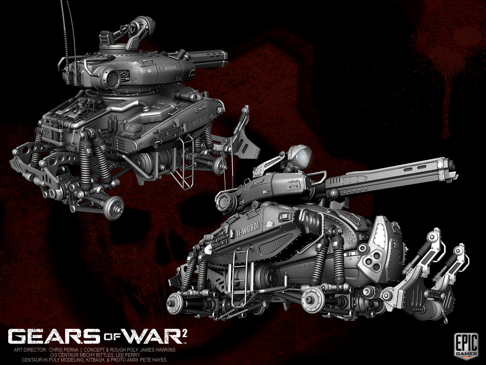 Gears Of War Concept Art
