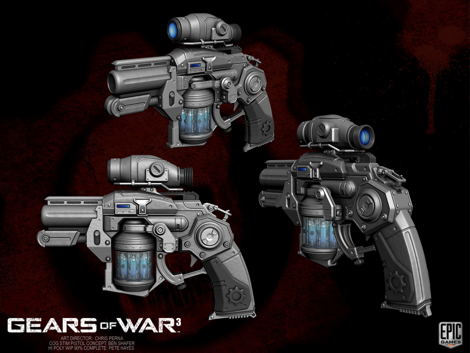 YemYam Gears of War 3 Weapons