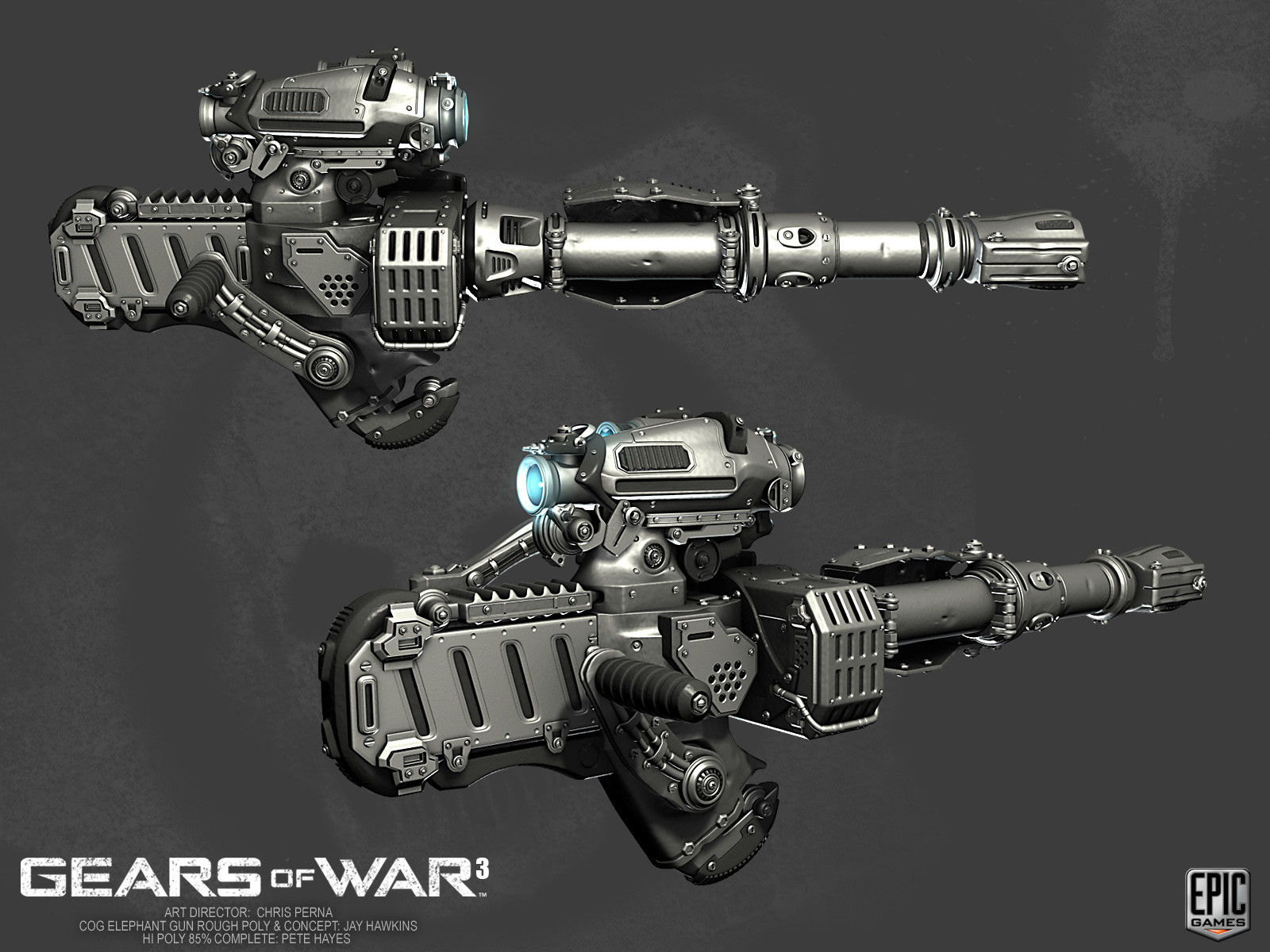 Artstation - Gears Of War 3 Weapons