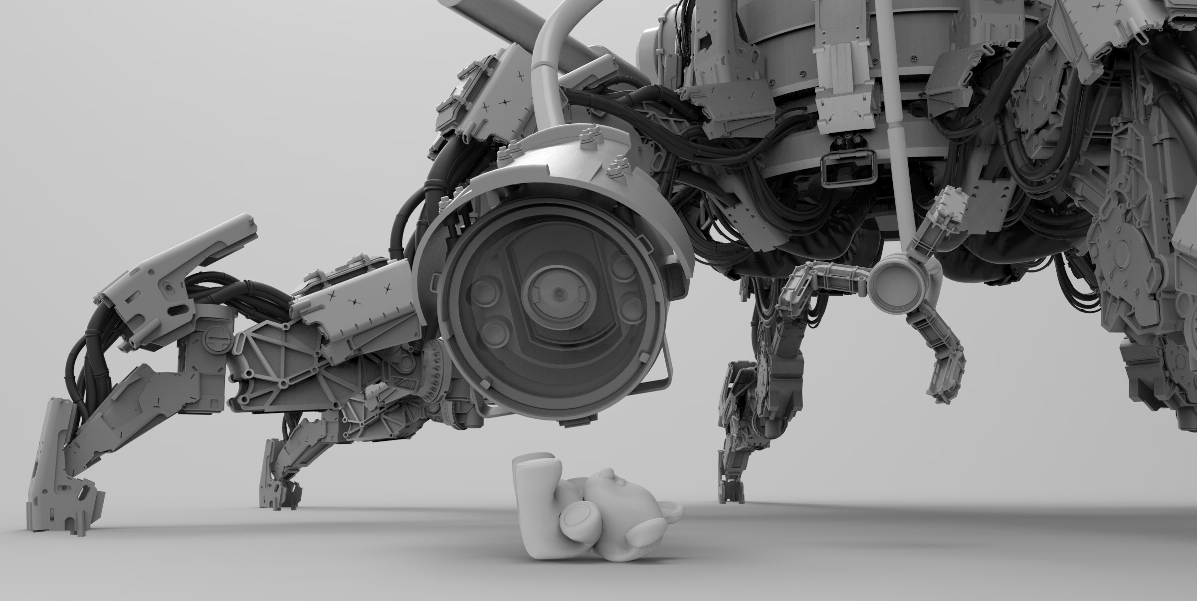 Unpainted Model