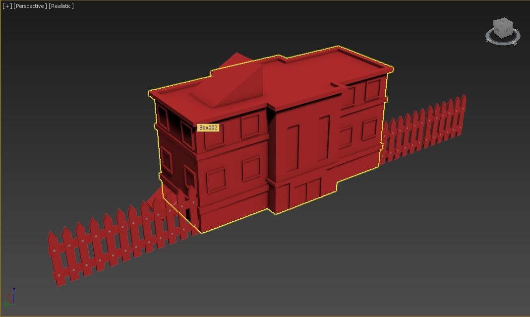 Artstation Simple Building In 3dsmax Ryan Leaman