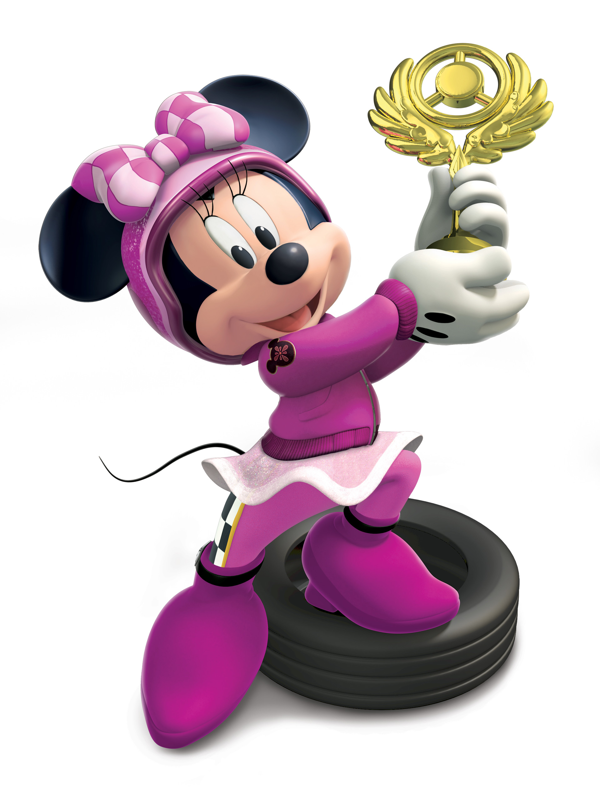 ArtStation Minnie Mouse Racing Outfit
