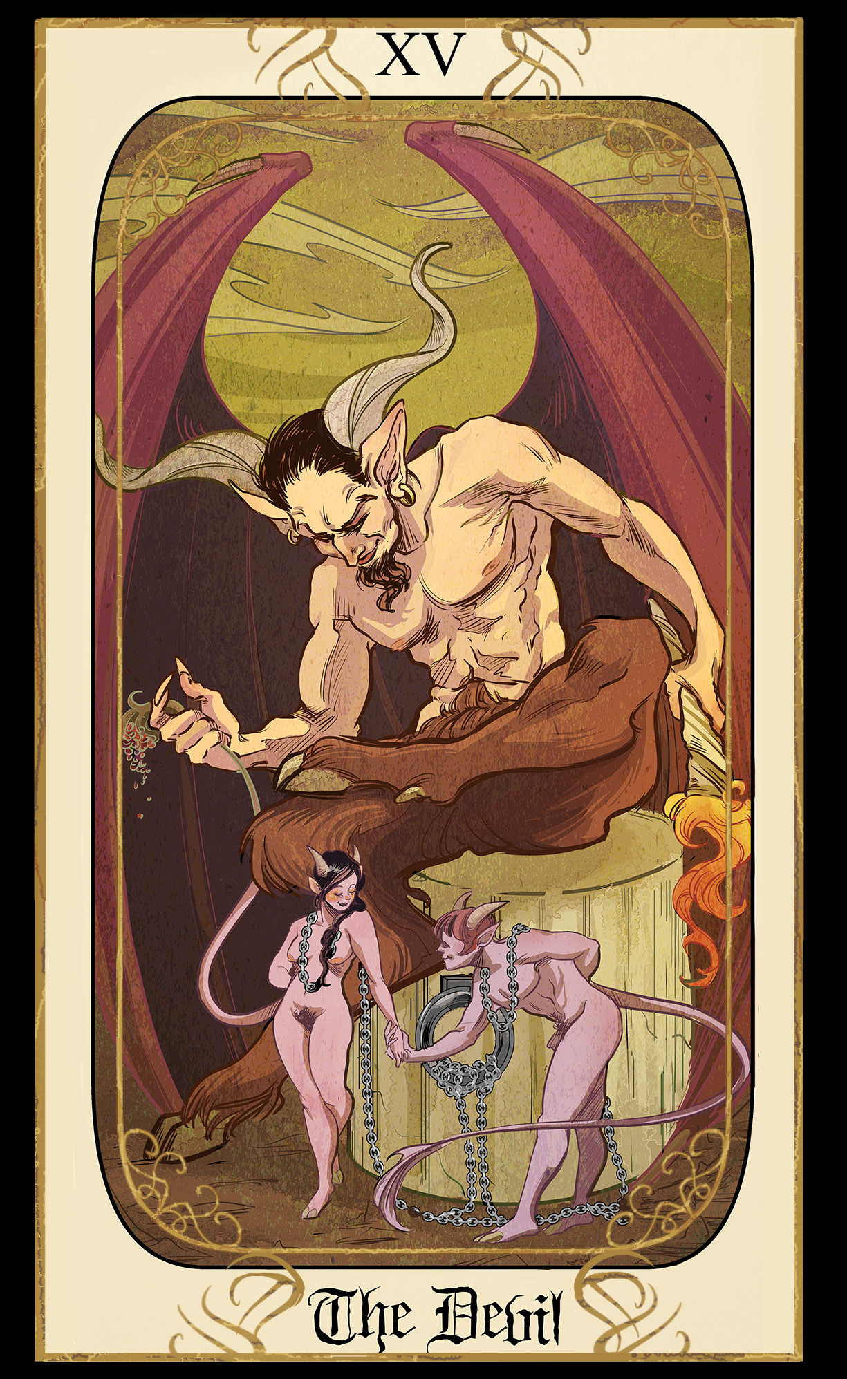 Artstation Old Tarot Card Designs Alexandria Huntington