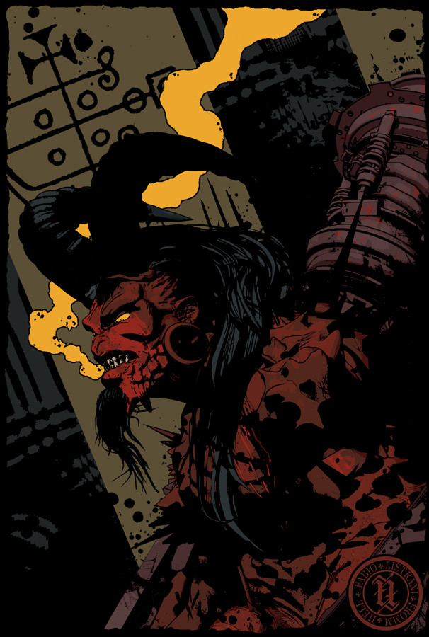 "Mignola" version just for fun! 