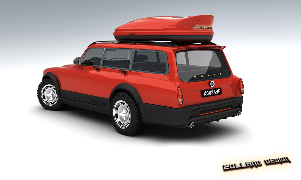 Artstation Old Volvo Cross Country Bo Zolland