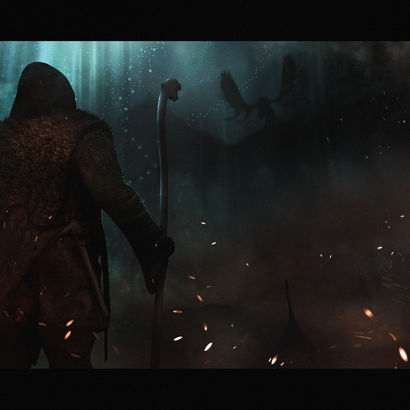 Production design course with Dylan Cole - Artwork by Einar Martinsen - Sacred place, shot 07
