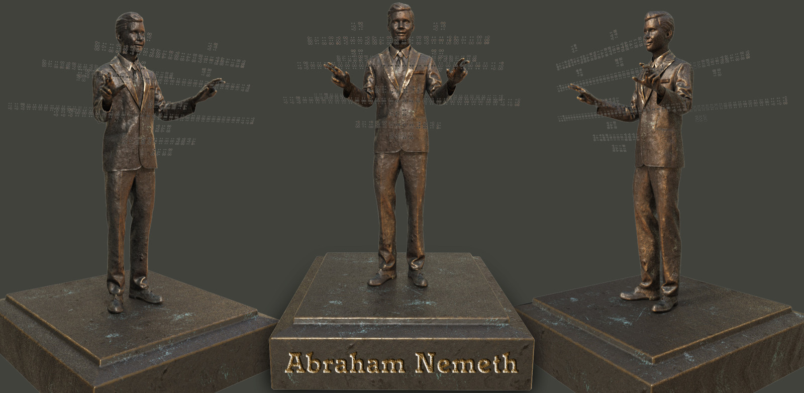 Abraham Nemeth, mathematician &amp; creator of the Nemeth Braille Code for Mathematics.