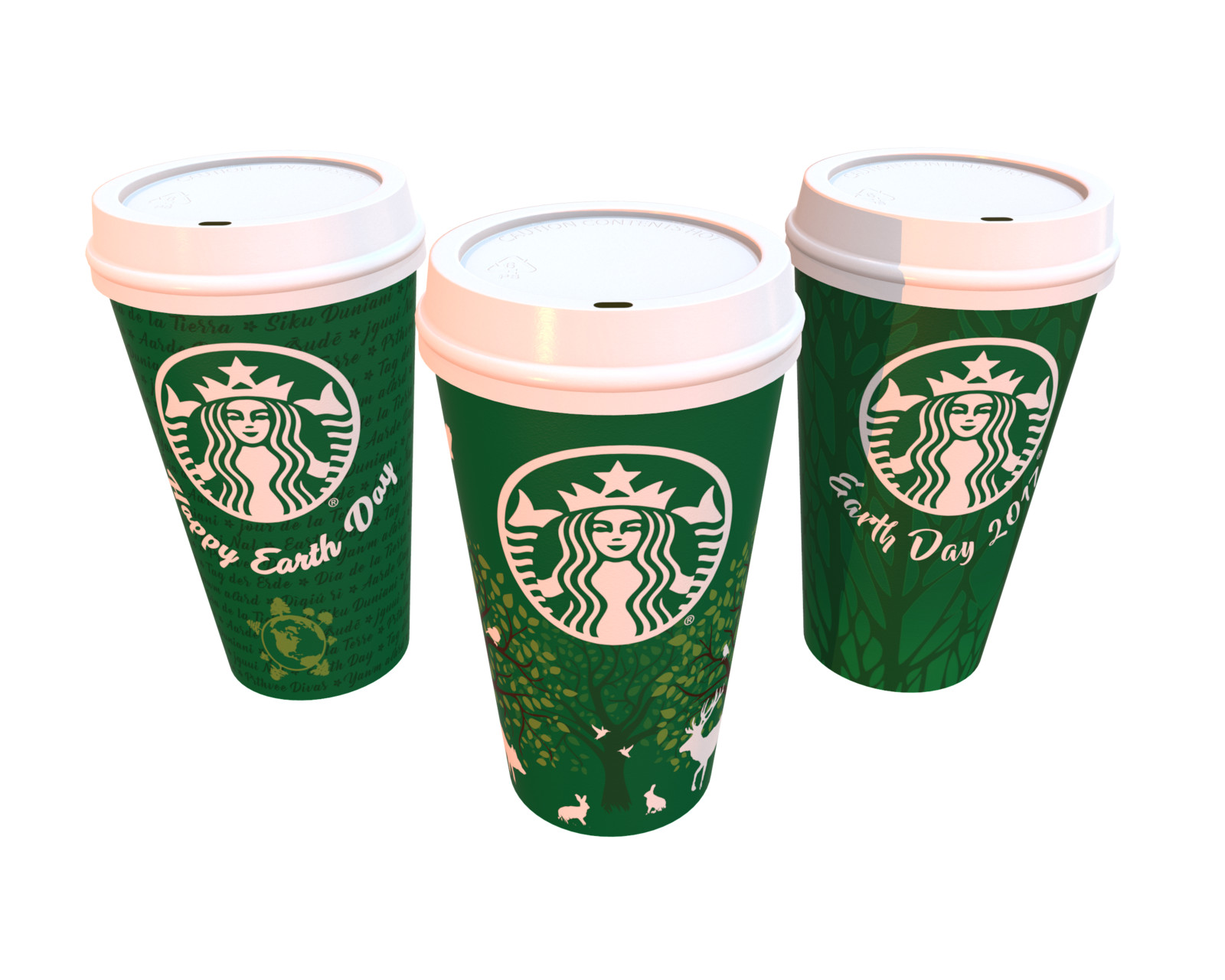 Michael MillsWinkler EarthDay Starbucks