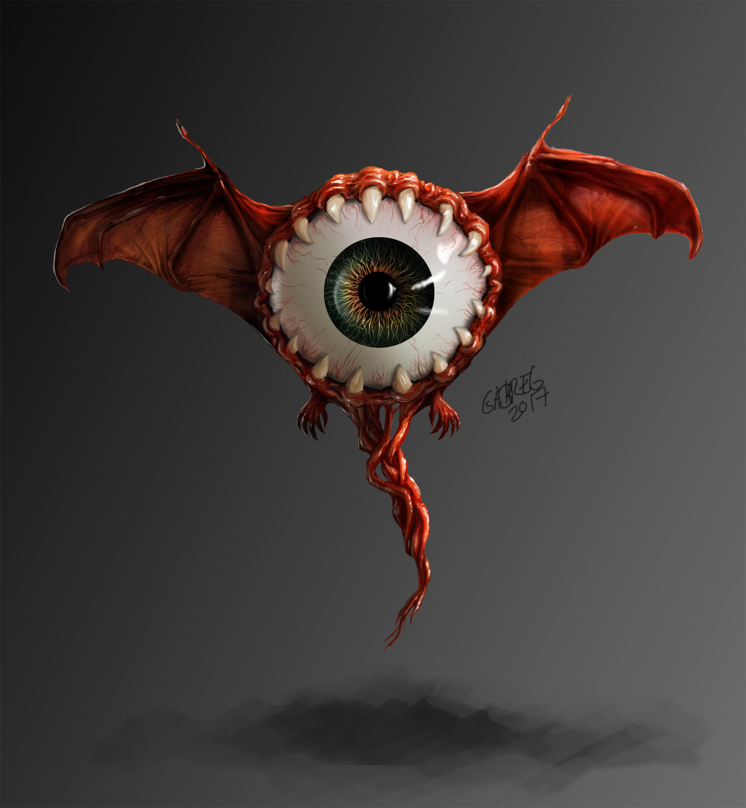 evil looking at u a k a evil fairy eyeball