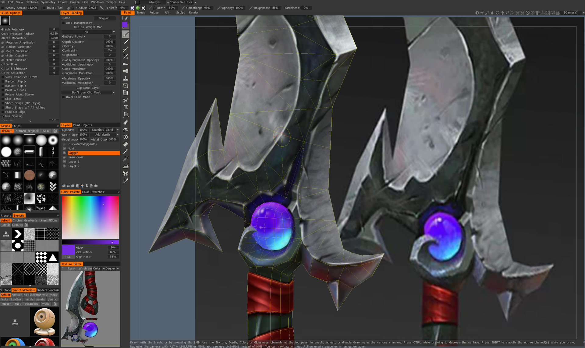 Artstation Dagger Steve Gonopolsky