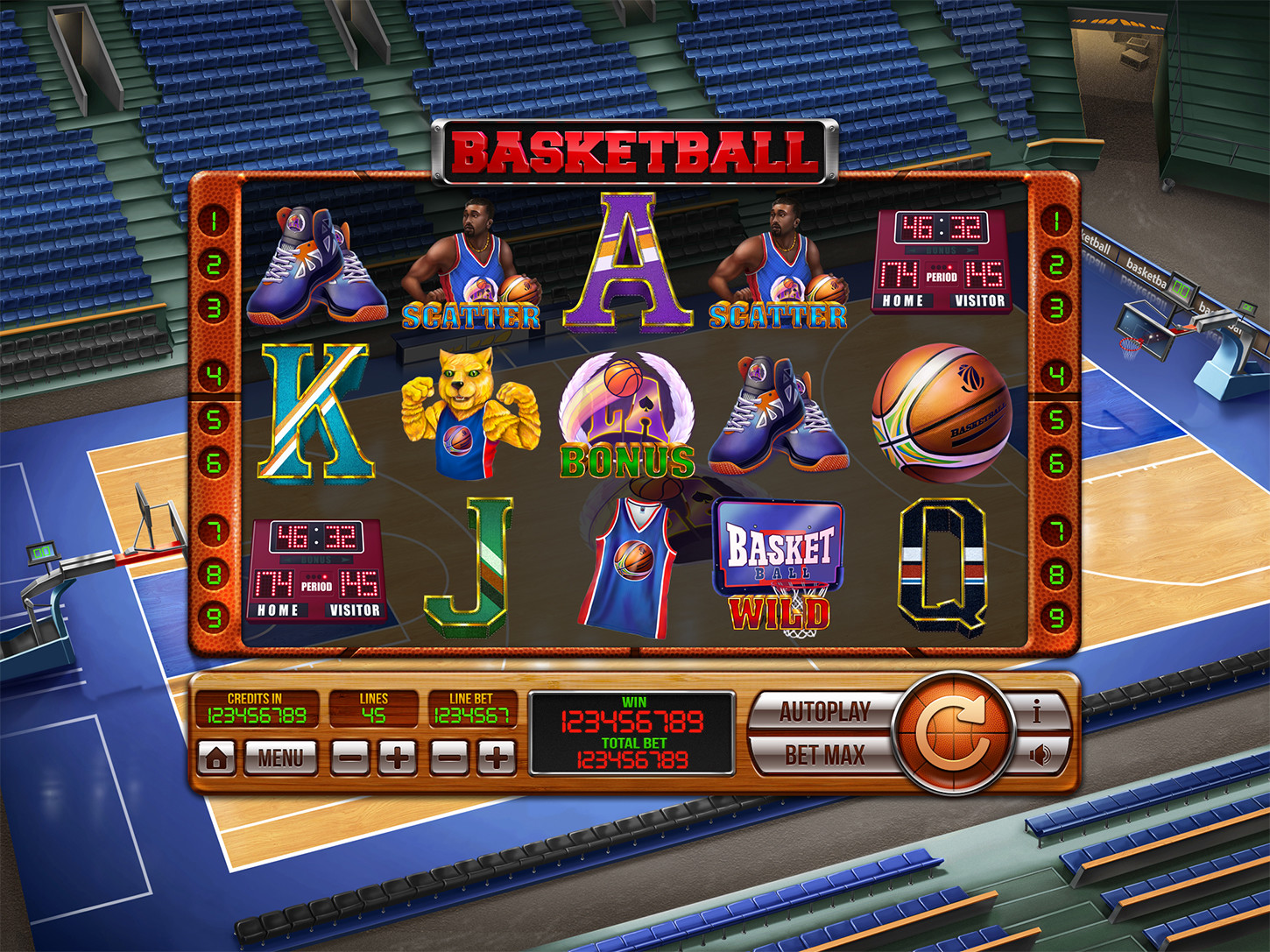 ArtStation Slot machine "Basketball"