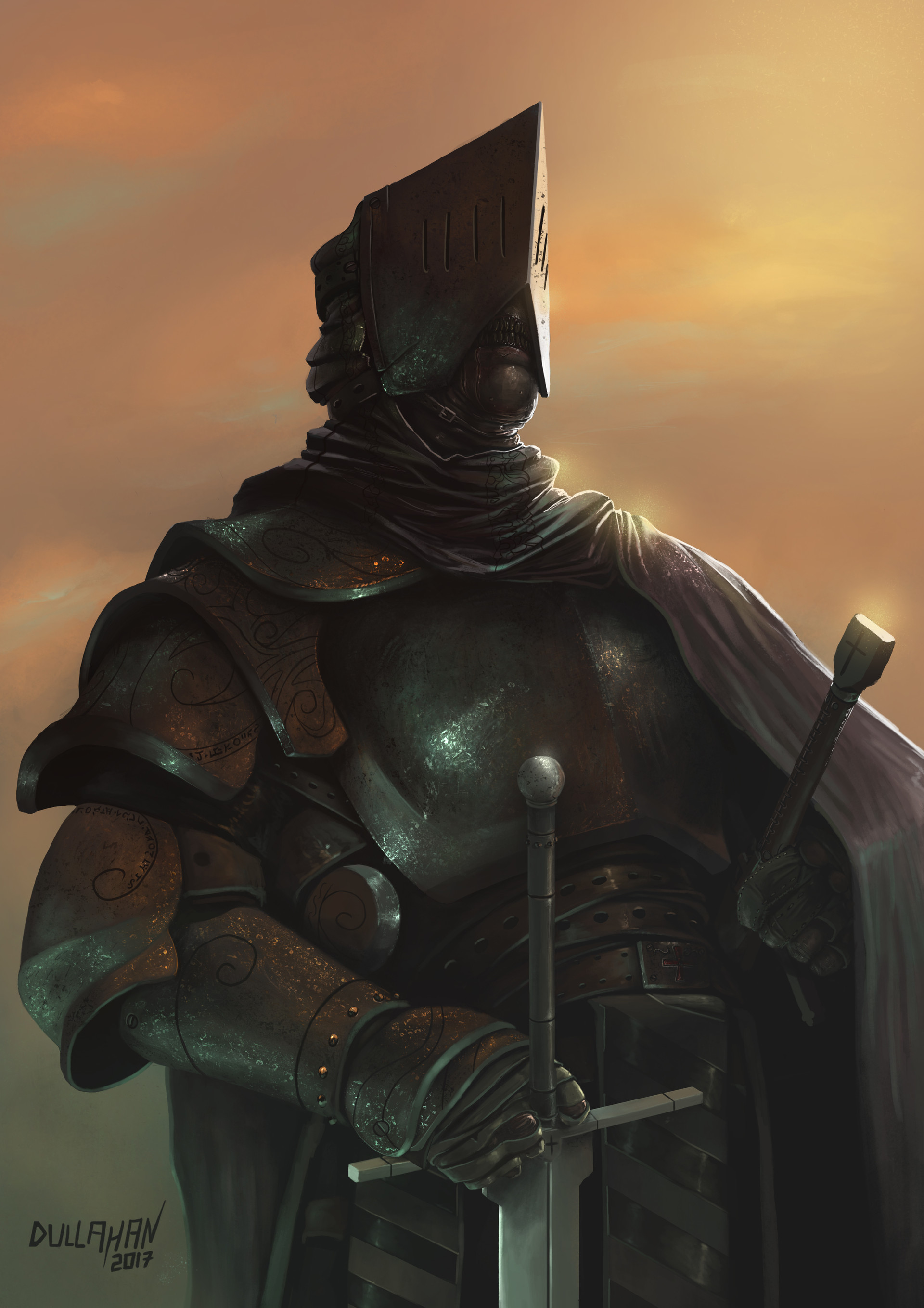 ArtStation Rusty Knight, Sergio Abalo