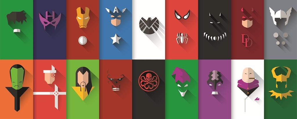 artstation marvel arch enemies wall art