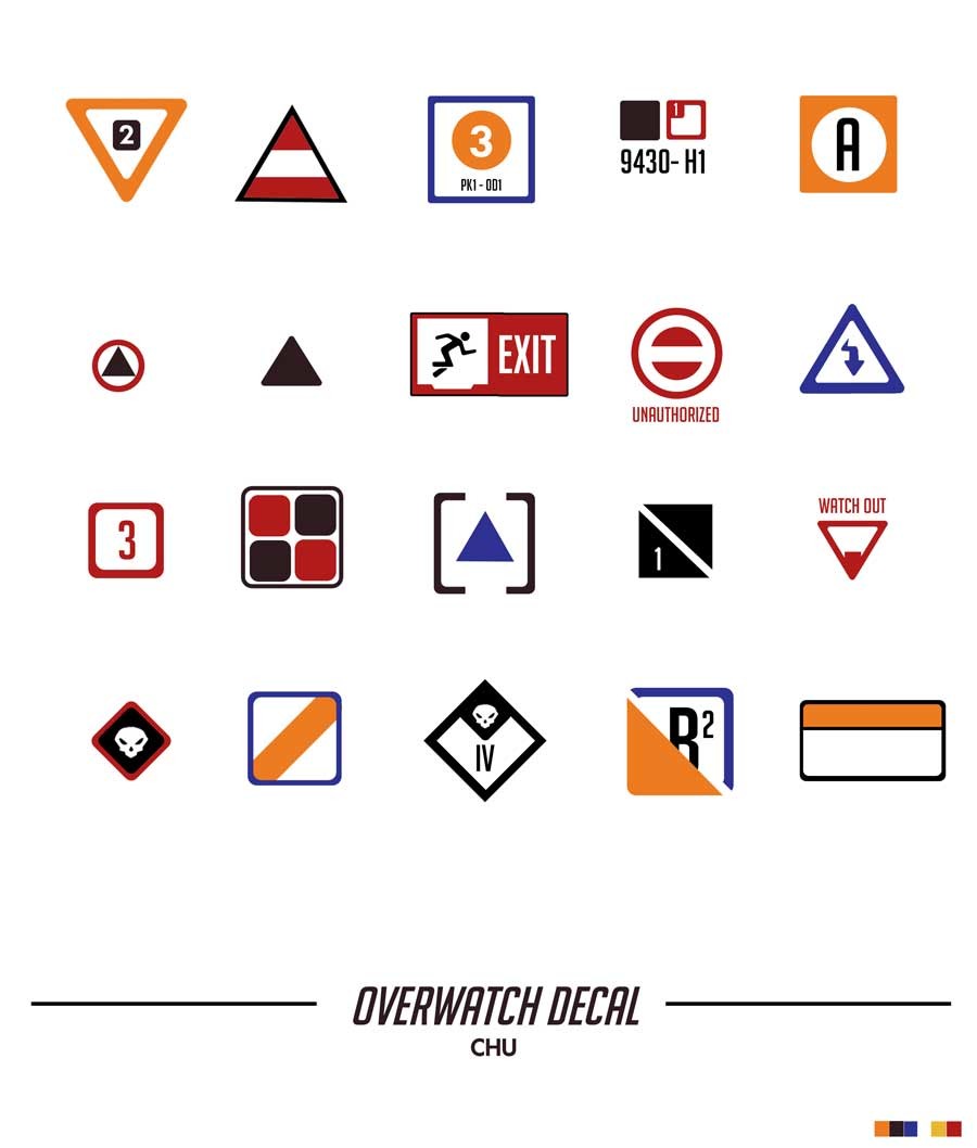 ArtStation - Overwatch Decals