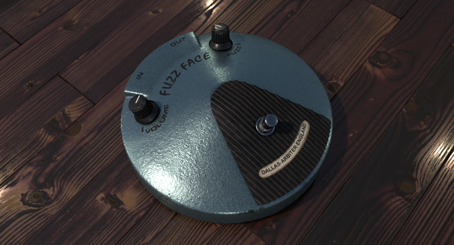 SSM - Arbiter Fuzz Face 3D Model SSM - Arbiter Fuzz Face 3D Model