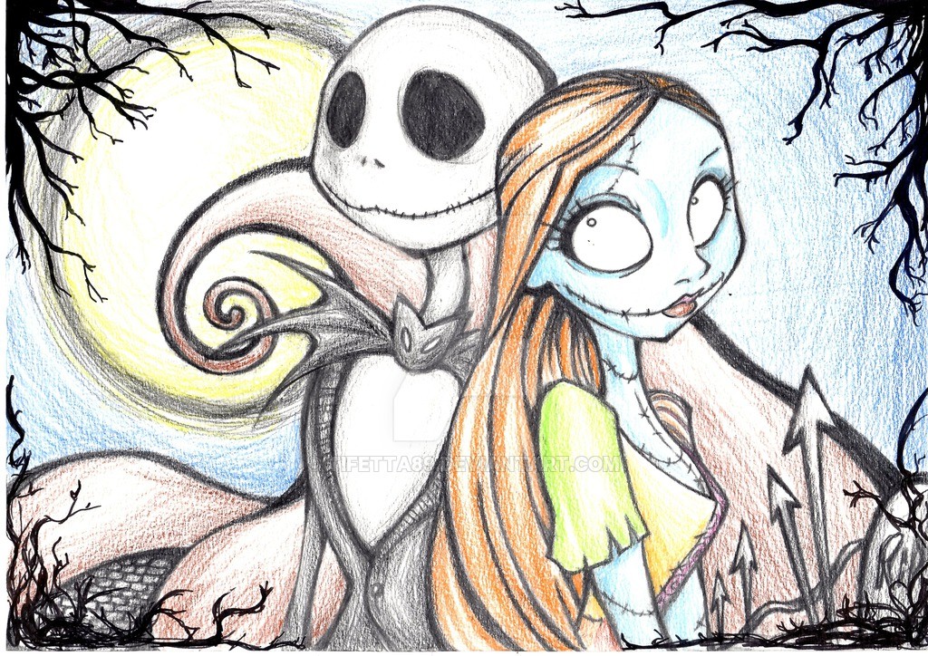 Artstation Jack And Sally Elisa Ranalli