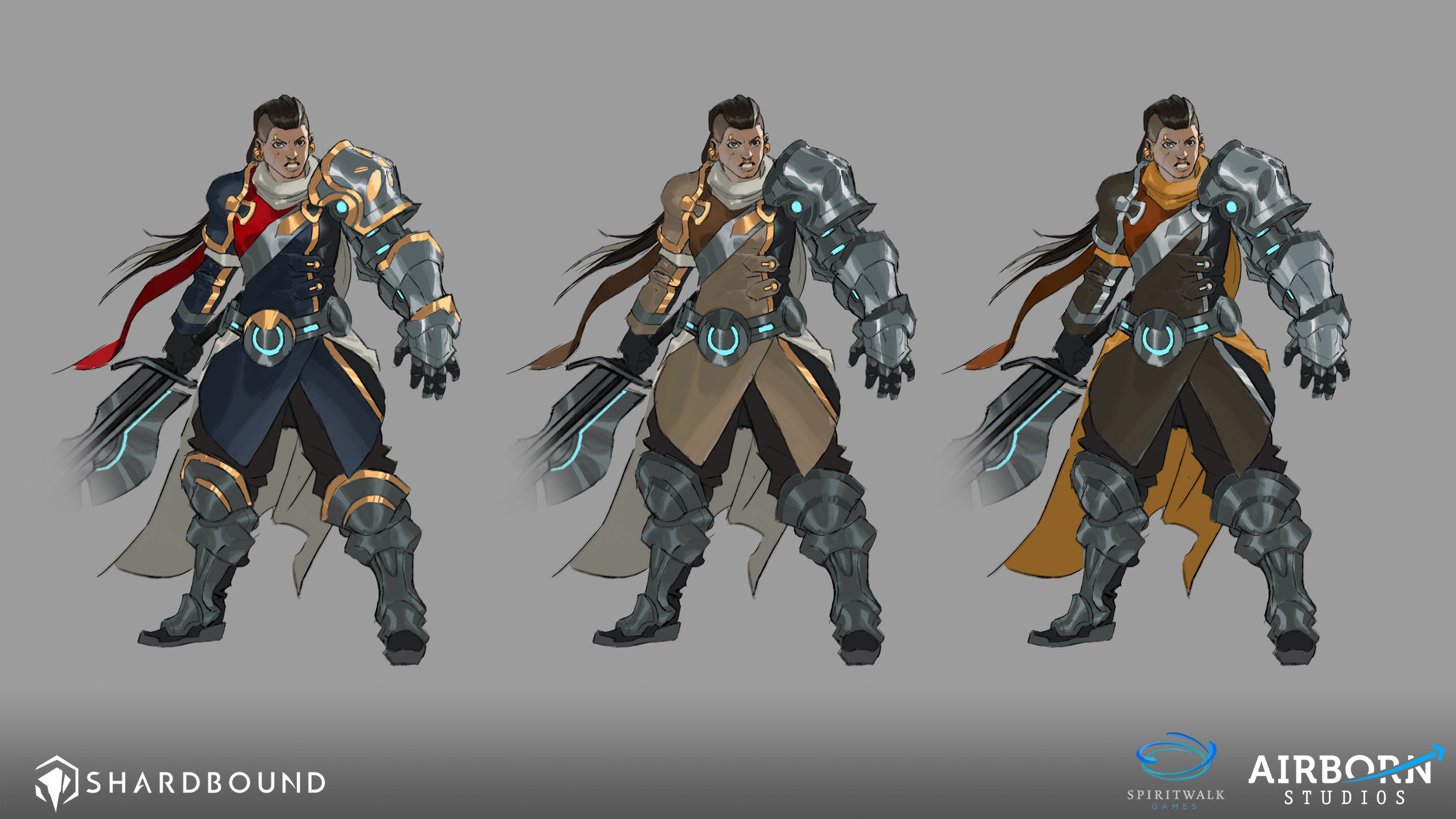Initial sketches for the concept above. I was trying out several very different approaches.