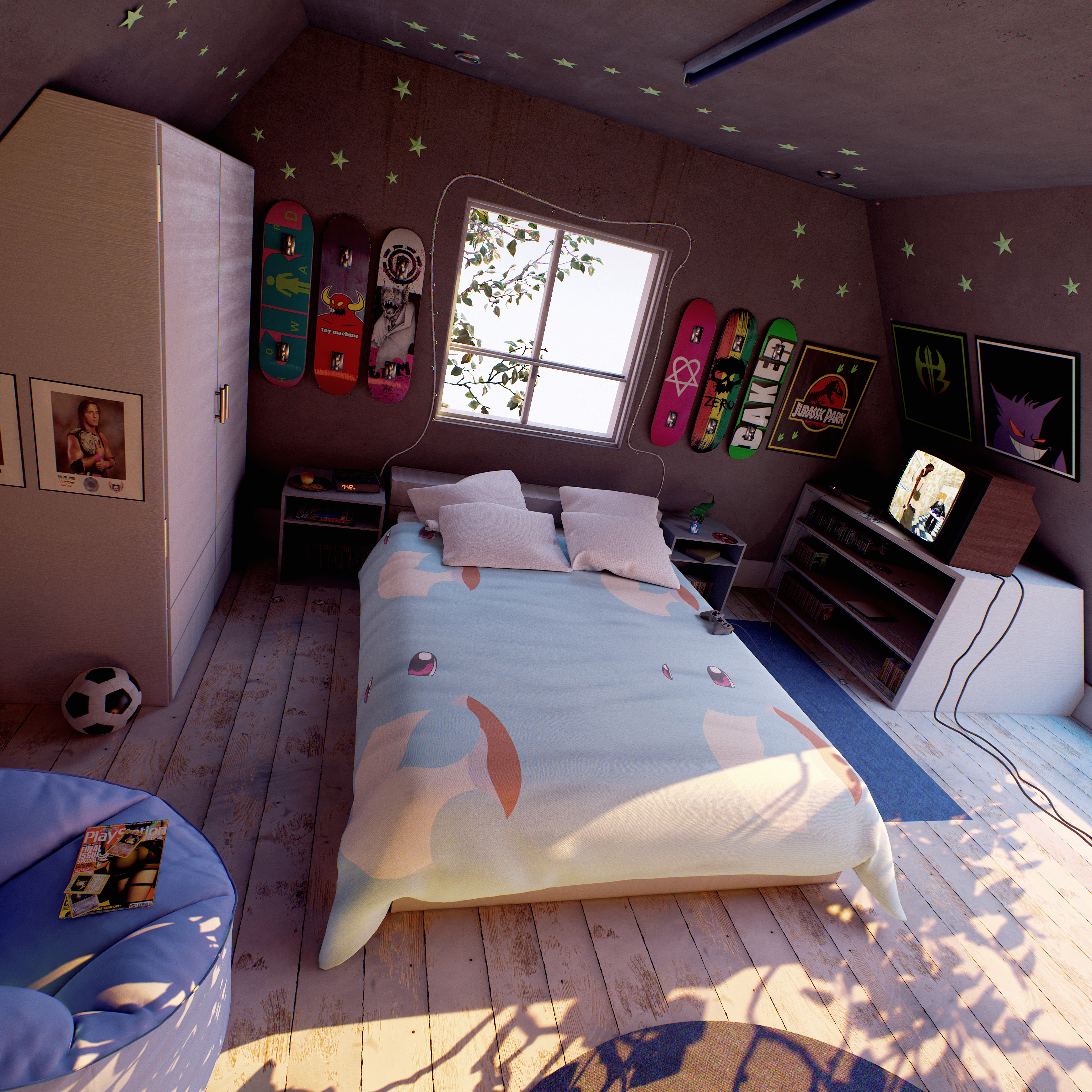 Ashley McKenzie UV Light Bedroom