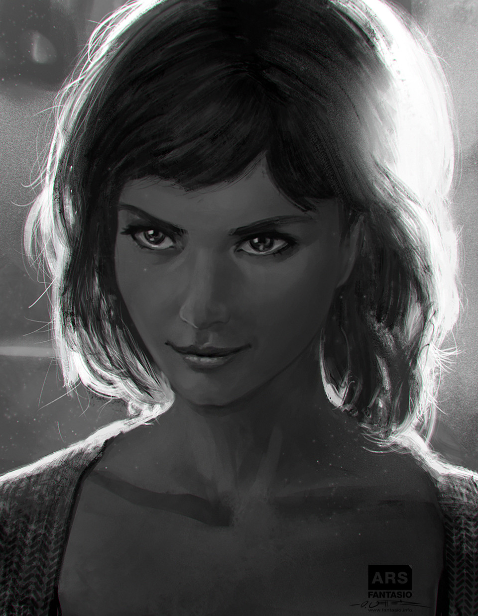 Lucia Portrait Study