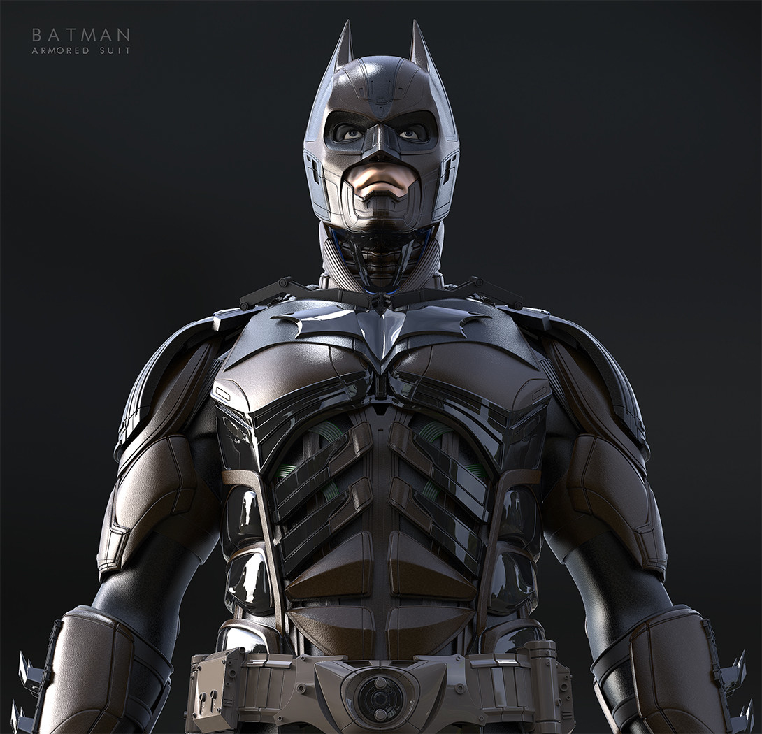 ArtStation - Batman (Injustice) armored suit
