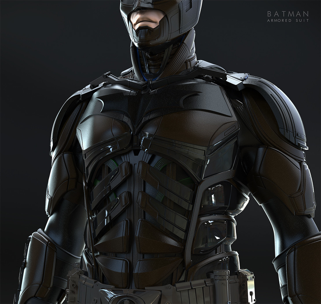 ArtStation - Batman (Injustice) armored suit