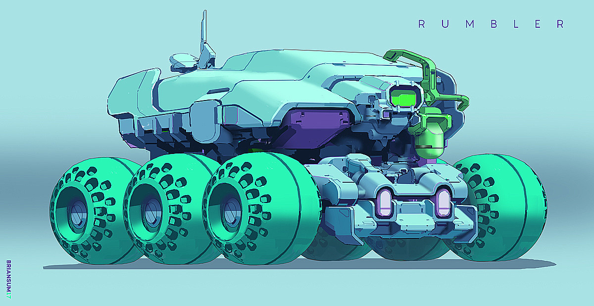 The Rumbler - Planetary Terrain Vehicle