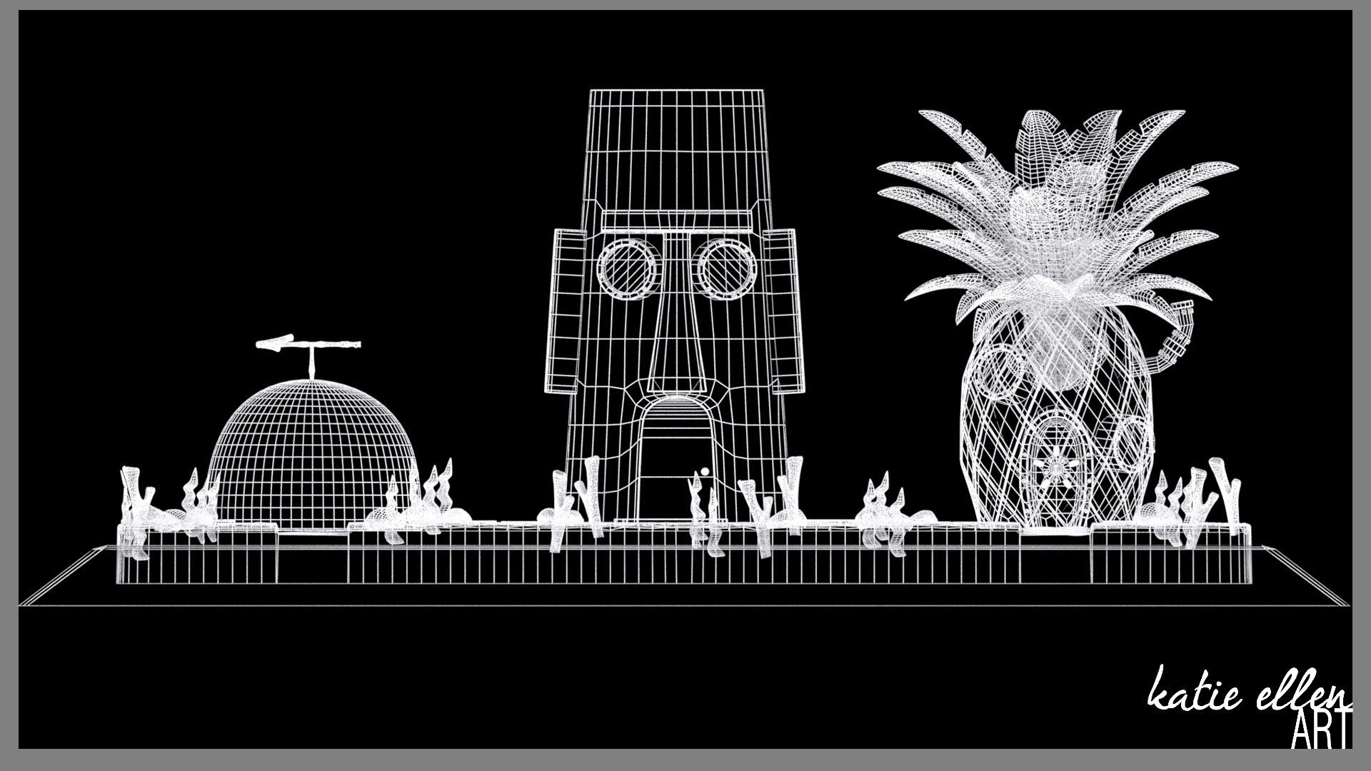 Spongebob Wallpaper Black And White Choose from a curated selection of black and white wallpapers for your mobile and desktop screens. spongebob wallpaper black and white