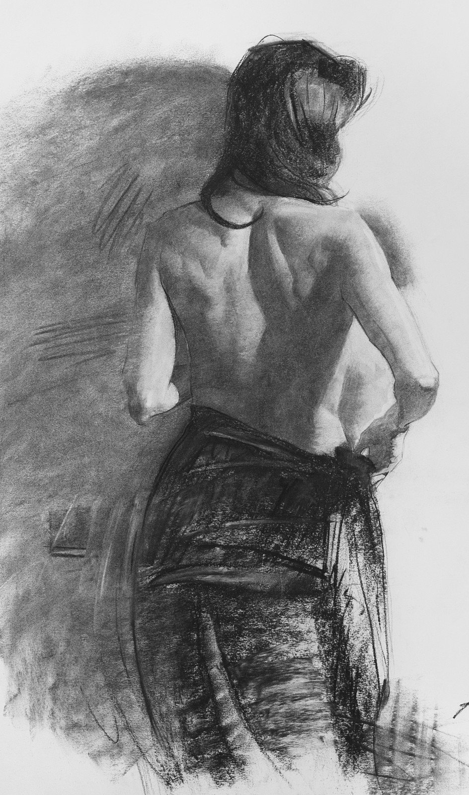charcoal 18 x 24 inches