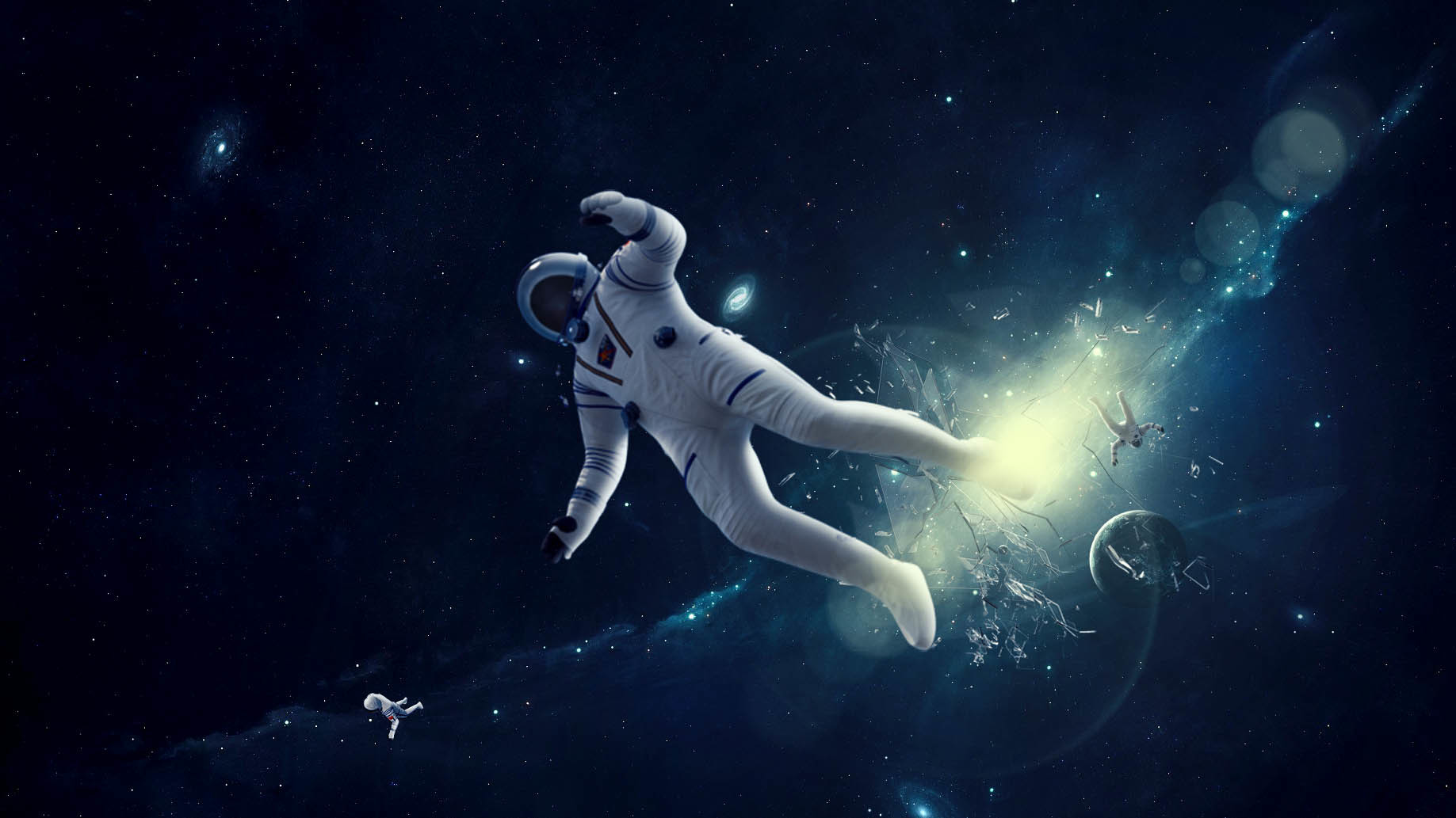 Звёздное небо и космос в картинках - Страница 15 Cris-trips-astronauta-space2