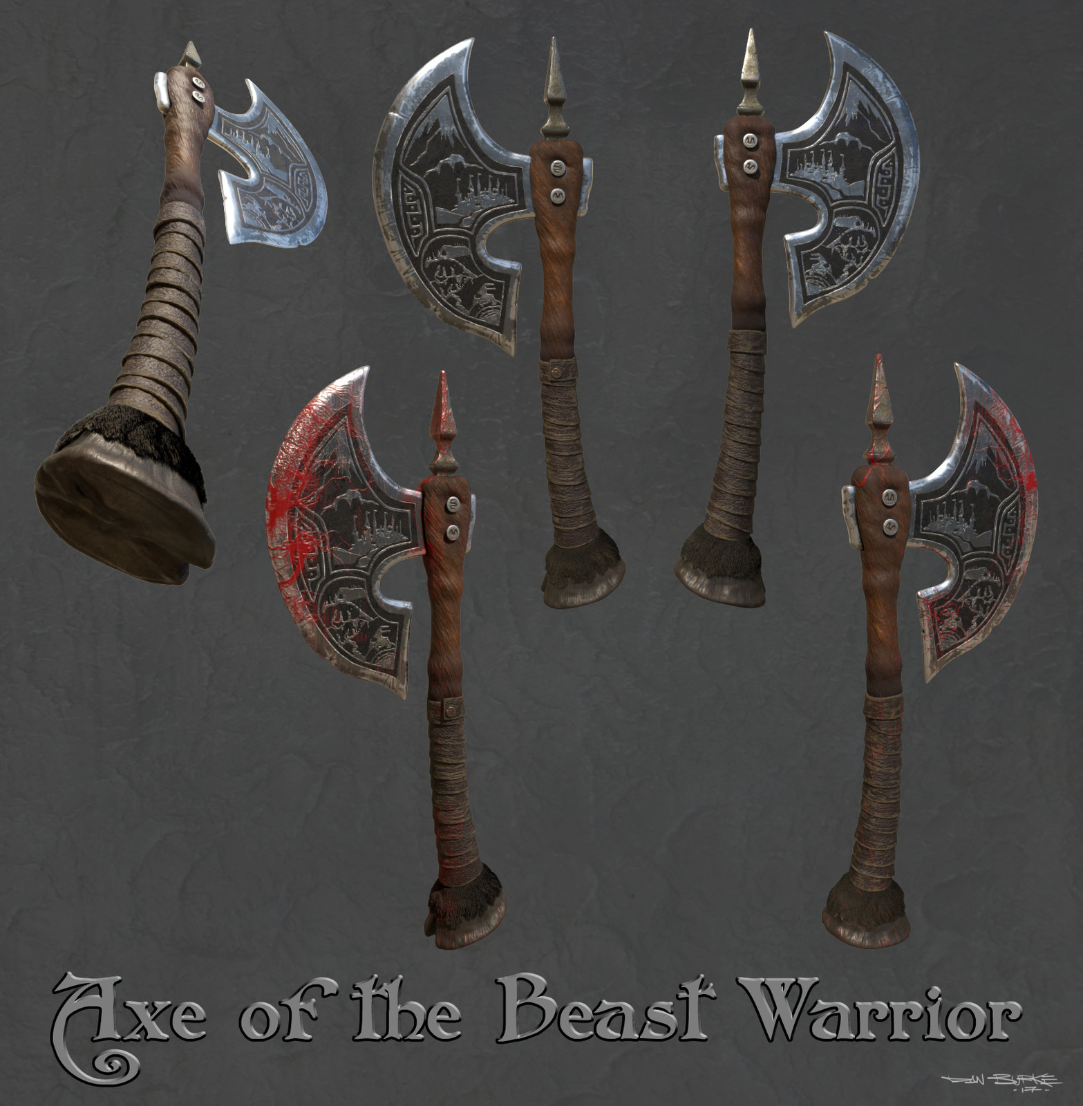 Axe of the Beast Warrior