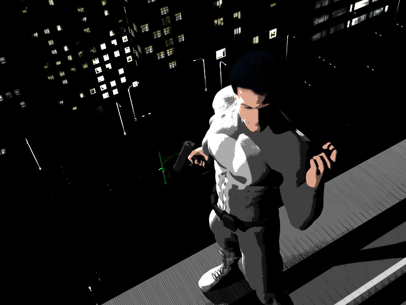 One of the first renders. I thought it was way too bright.