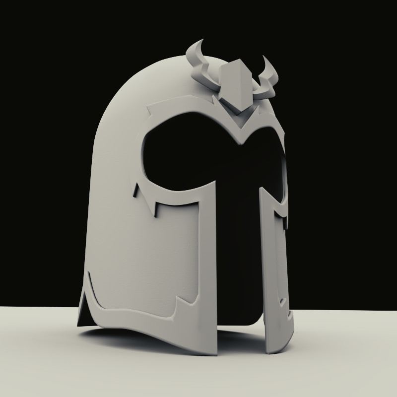 Ambient occlusion only pass rendered separately out of Blender.