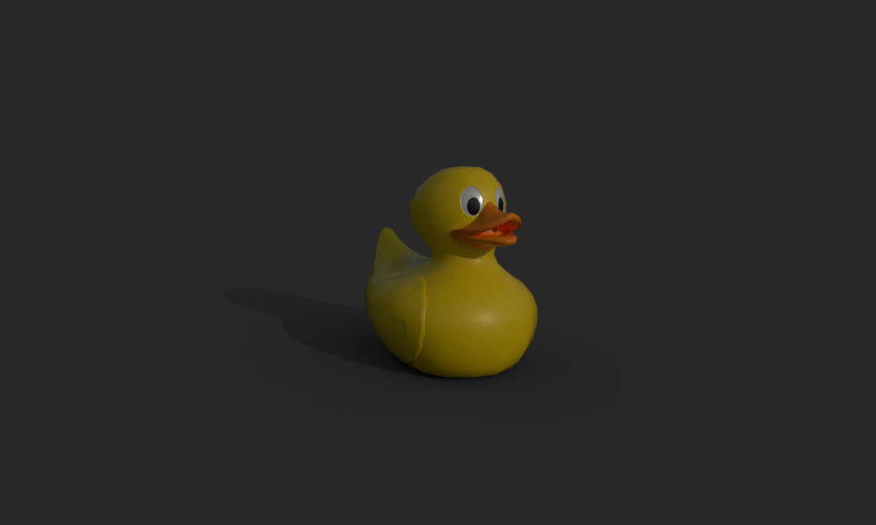 Rubber Ducky - Easter Egg Asset