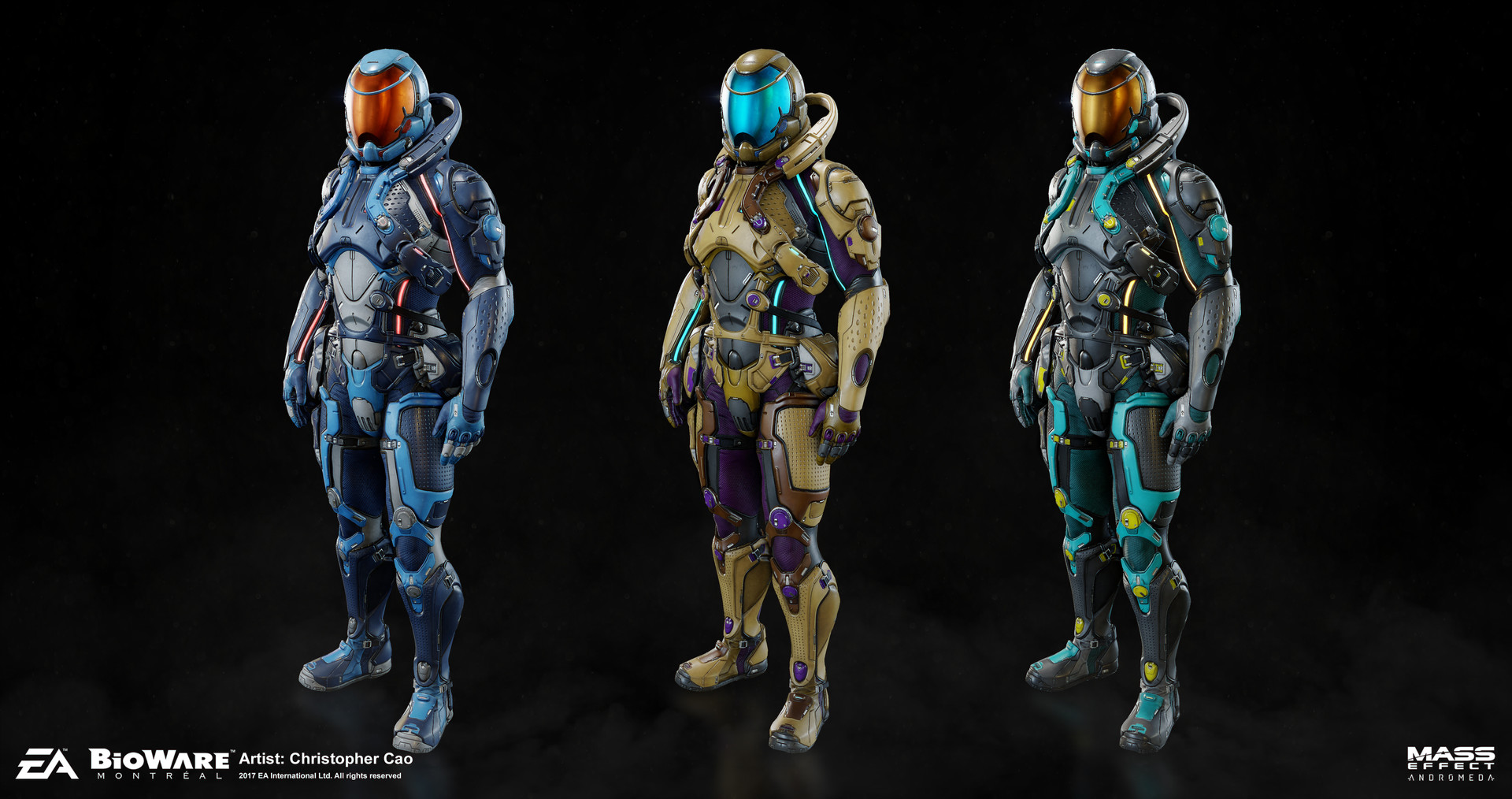 Christopher Cao Mass Effect Andromeda Heleus Armor Set 5963