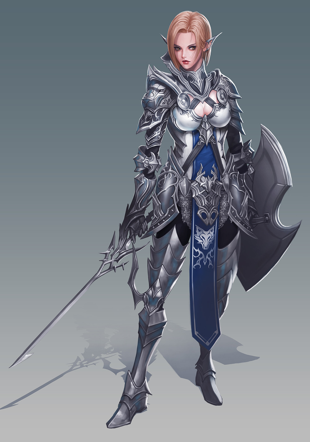 Эльфийка паладин днд арт аниме. Доспехи днд 5. Латные доспехи днд. Эльфийки в латах. Воительница лазувардинов.