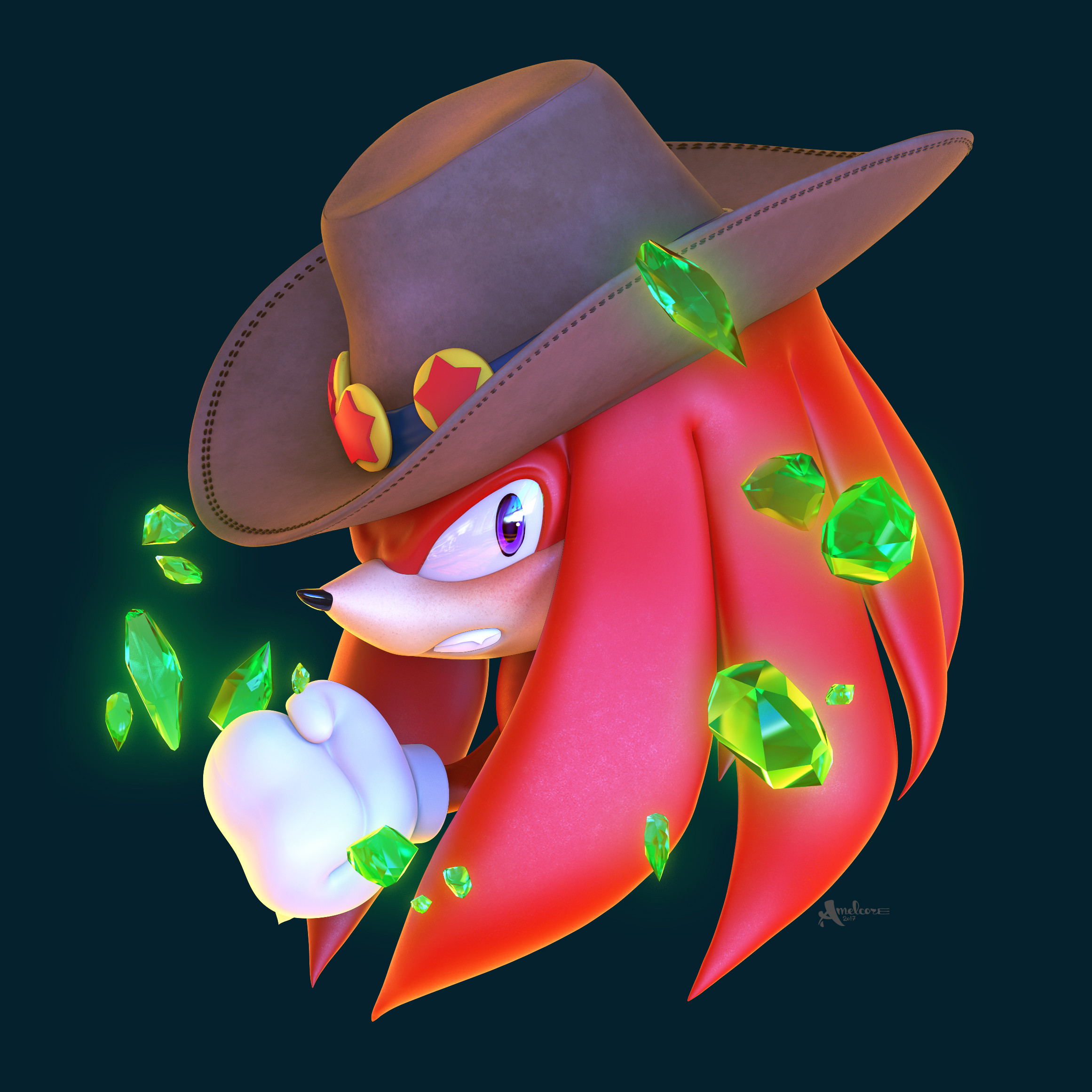 knuckles the echidna doll