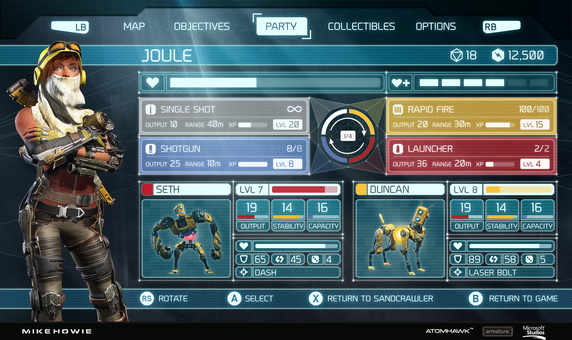Artstation Recore Ui Concepts Mike Howie