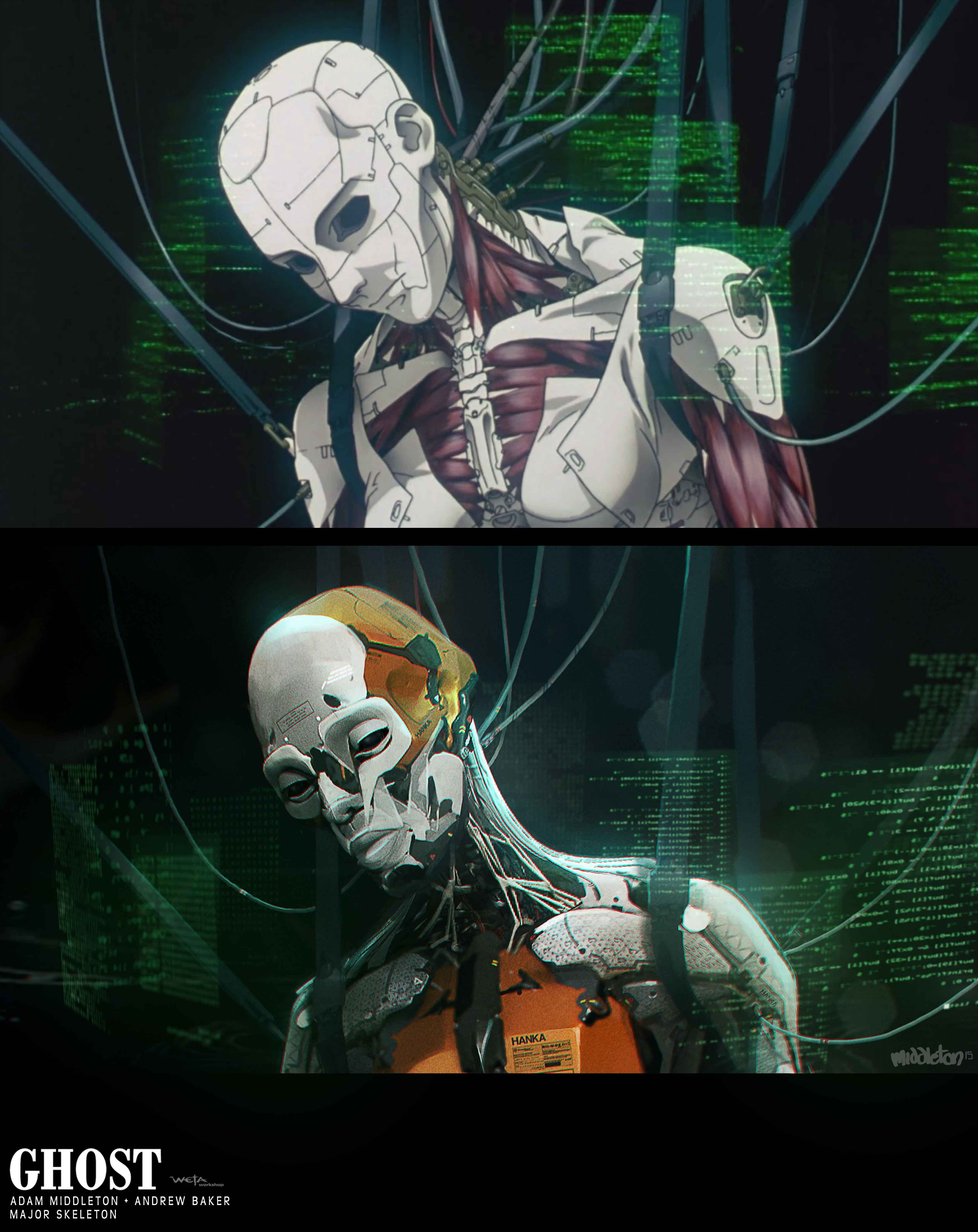 Major Skeleton - Artists: Andrew Baker + Adam Middleton