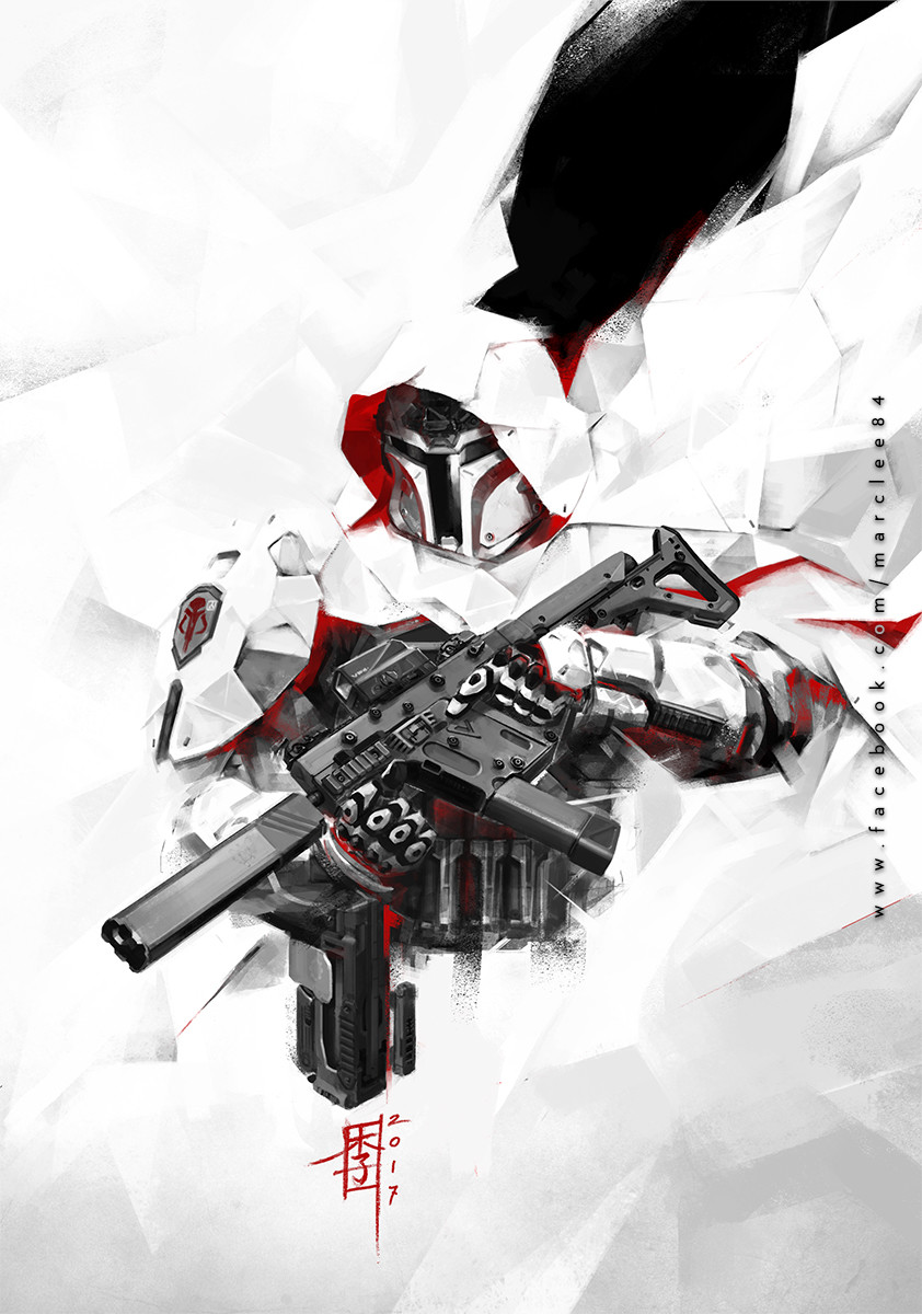 ArtStation - Tactical Fett v2.0, Marc Lee