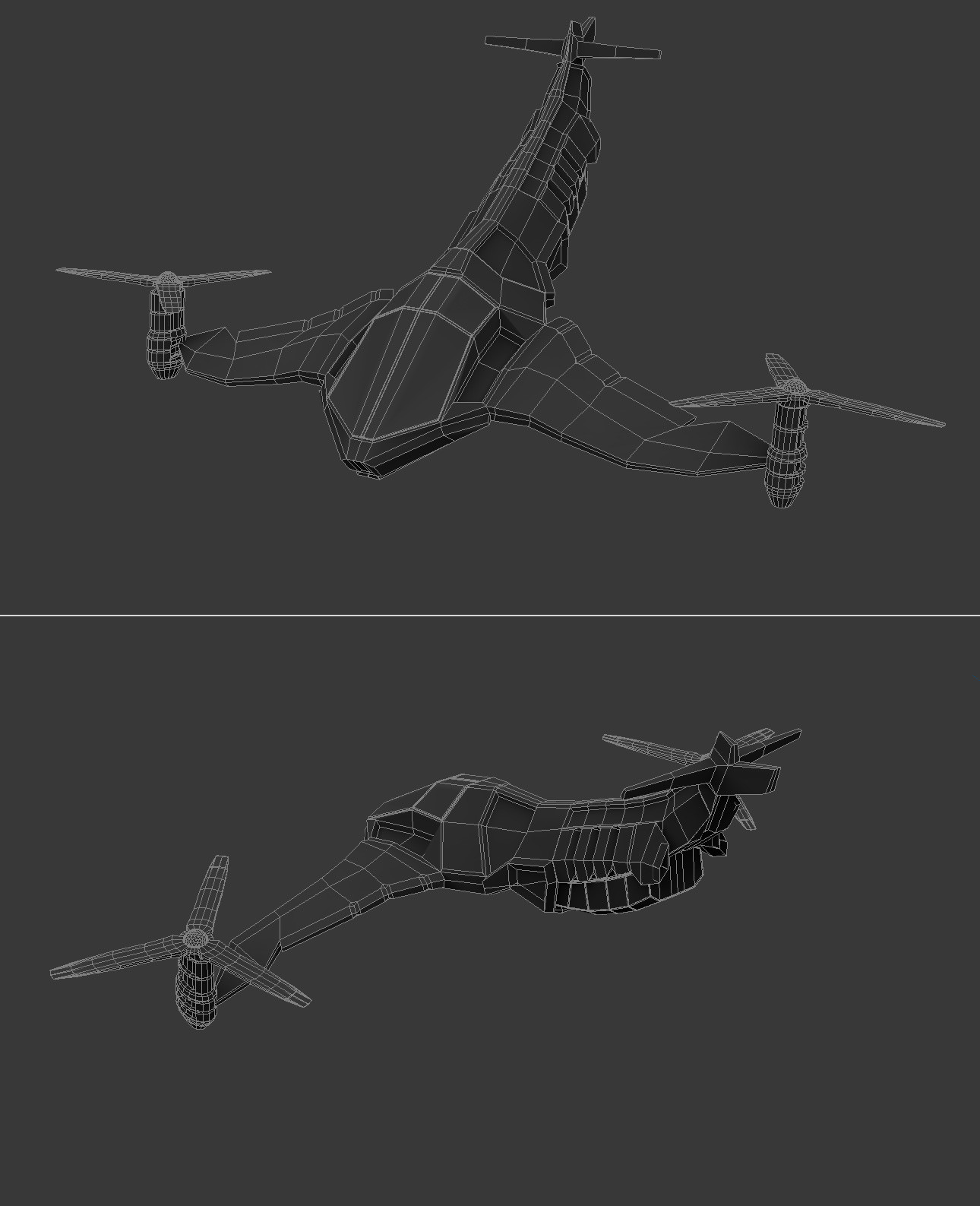 Quick ship 3d modeling.